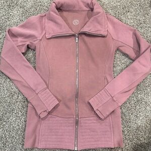 lululemon athletica Dusty Rose Full-Zip Jacket- Radiant Jacket